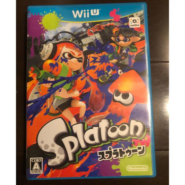 Wii U(ウィーユー)のSplatoon（スプラトゥーン） Wii U エンタメ/ホビーのゲームソフト/ゲーム機本体(家庭用ゲームソフト)の商品写真