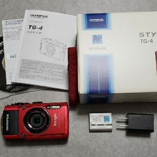 オリンパス(OLYMPUS)のOLYMPUS tg-4(コンパクトデジタルカメラ)