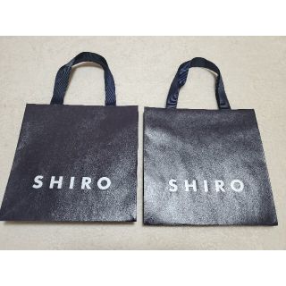 シロ(shiro)のSHIRO  ショッパー 2枚(ショップ袋)