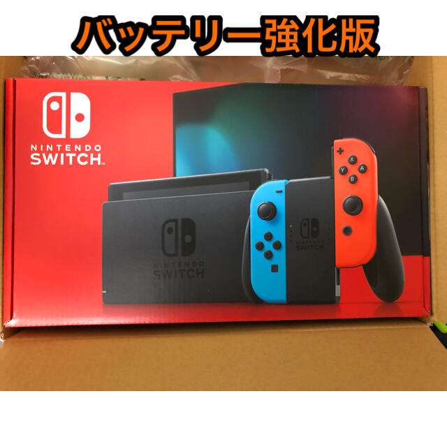 ずっと気になってた Nintendo Switch ネオン Switch 新品未開封　ニンテンドースイッチ　Nintendo - 家庭用ゲーム機本体