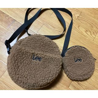 エニィスィス(anySiS)の美品★anysis エニィスィス×Lee★ボアショルダーバッグ　ブラウン(ショルダーバッグ)