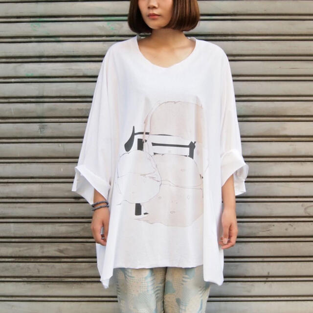 ohta(オータ)のbalmung プリントTシャツ レディースのトップス(Tシャツ(半袖/袖なし))の商品写真