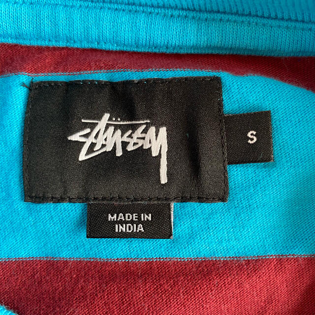 STUSSY(ステューシー)のstussy ボーダーTシャツ メンズのトップス(Tシャツ/カットソー(半袖/袖なし))の商品写真