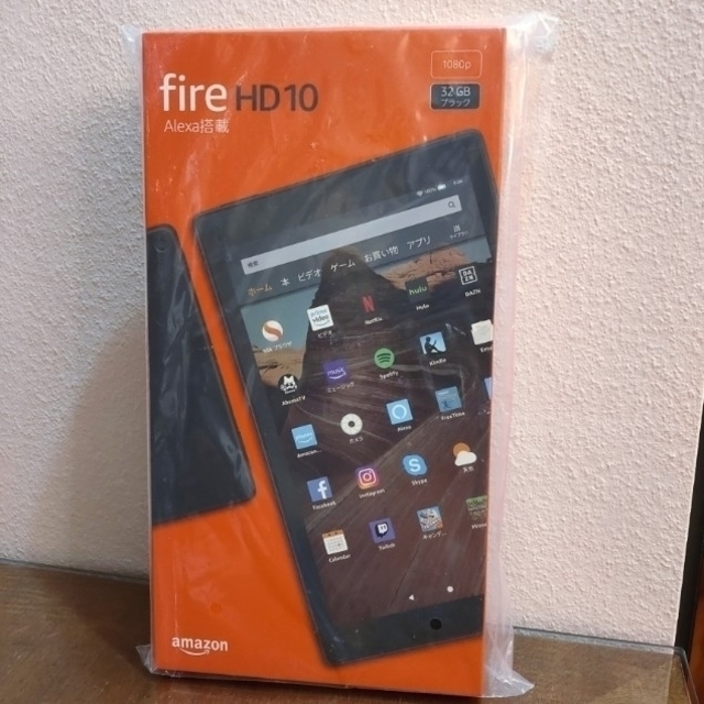 新品未使用  Fire HD 10 32GB ブラック 最新版PC/タブレット