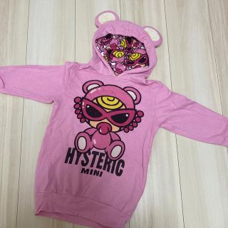 ヒステリックミニ(HYSTERIC MINI)の旧🧸パーカーワンピ(ワンピース)