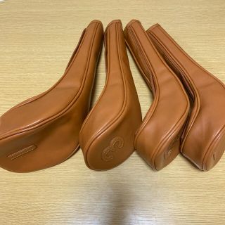 ゴルフ　本革　ヘッドカバー　新品未使用(クラブ)