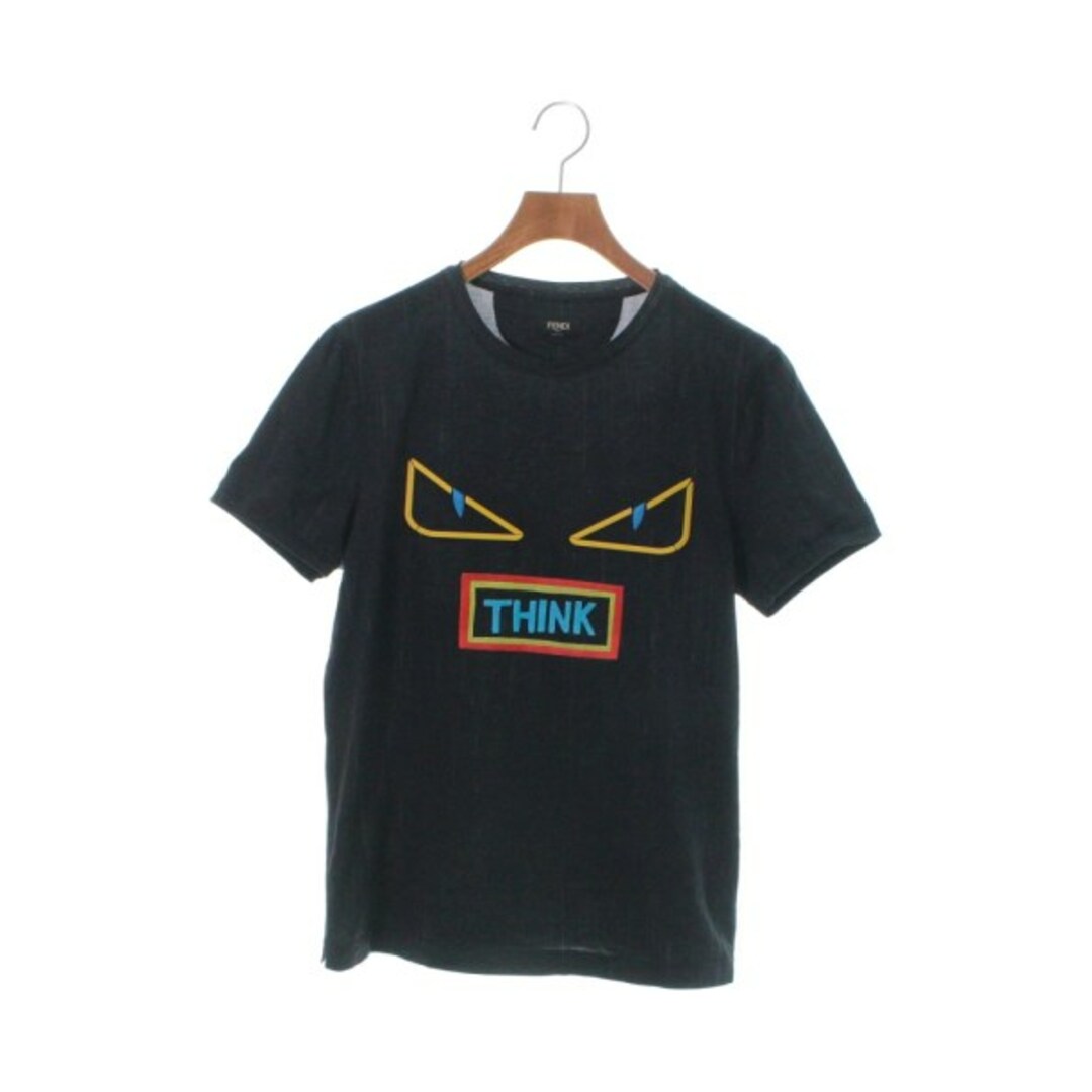FENDI フェンディ Tシャツ・カットソー 48(L位) 黒 【古着】【中古】 | フリマアプリ ラクマ