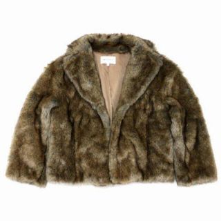 マウジー(moussy)のSHORT FAKE FUR COAT(毛皮/ファーコート)