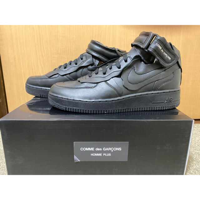 スニーカー Comme Des Garcons × Nike Air Force 1 MID 特別割引販売
