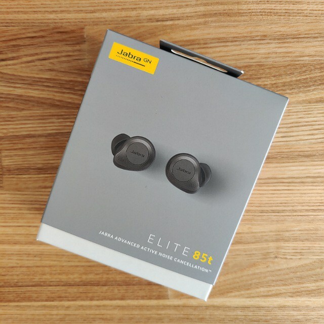 Jabra 完全ワイヤレスイヤホン Elite 85t チタニウムブラック-