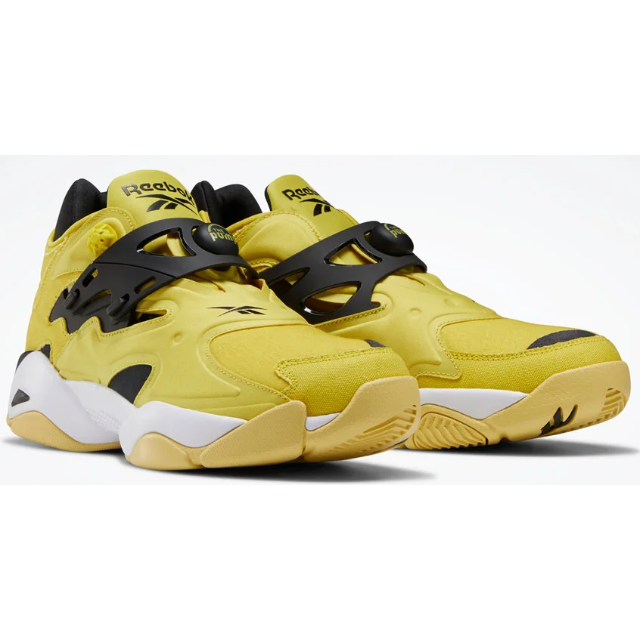 Reebok(リーボック)の期間限定値下！Reebokポンプコート/Pump Court Shoesイエロー メンズの靴/シューズ(スニーカー)の商品写真