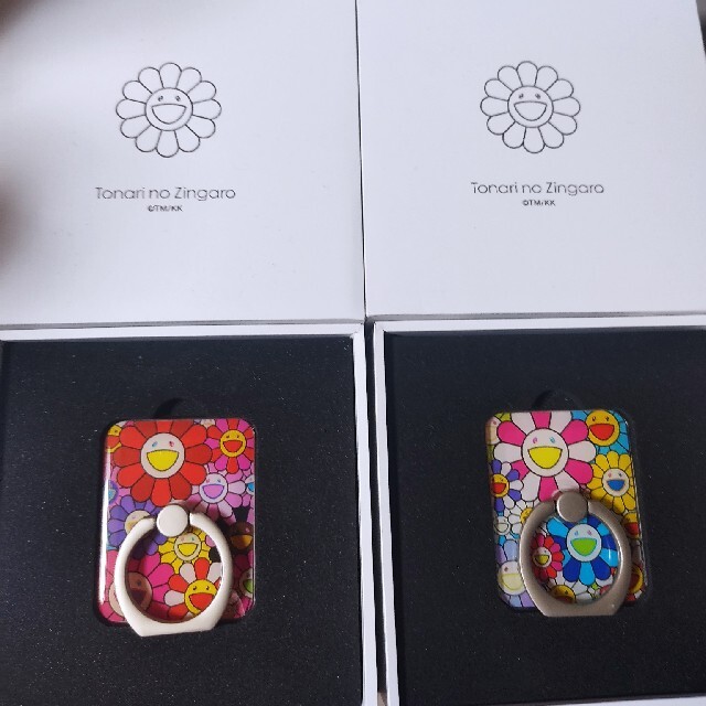 村上隆 スマホリング Flower Smartphone Ring　2個セット