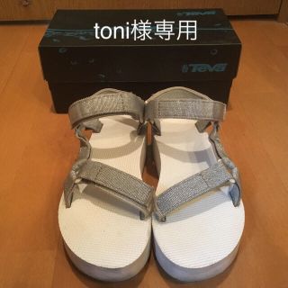 テバ(Teva)のteva 厚底サンダル(サンダル)