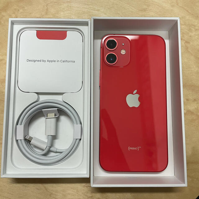 超美品 iPhone 12 mini レッド 64GB softbank版 - donatoparrucchieri.com