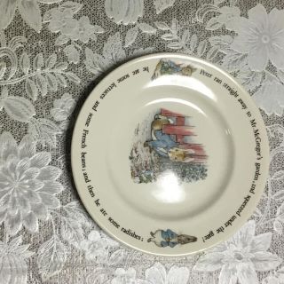 ウェッジウッド(WEDGWOOD)のwedge wood『ピーターラビットプレート皿  一枚(食器)