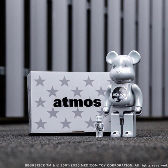 atmos ベアブリック BE@RBRICK 100%＆400% 新品未開封フィギュア