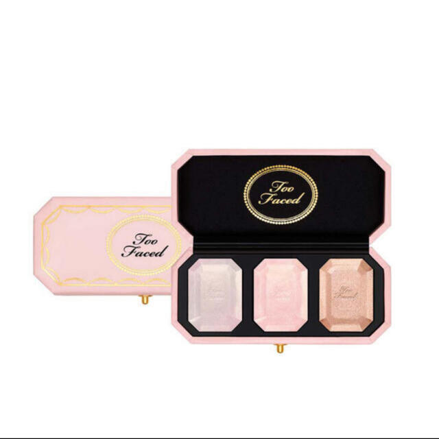 Too Faced(トゥフェイス)のtoo faced ダイヤモンドハイライター トリオ コスメ/美容のベースメイク/化粧品(フェイスカラー)の商品写真