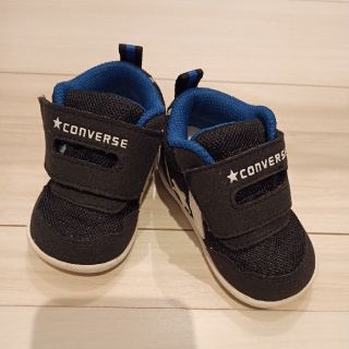 コンバース(CONVERSE)の★crown様専用ページ　CONVERSE　スニーカー　黒✖青♡12cm(スニーカー)