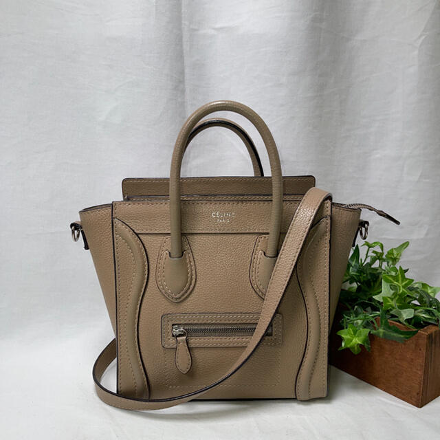 celine ナノラゲージ　ハラコ　美品　小嶋陽菜