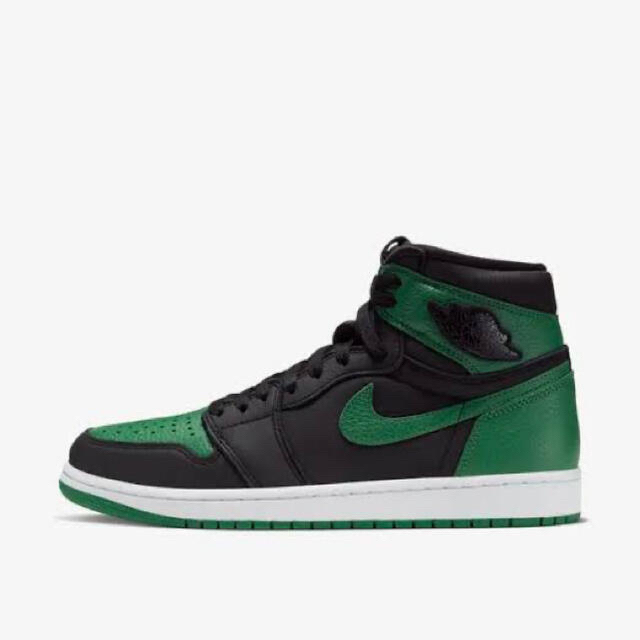 NIKE(ナイキ)のJORDAN 1 "BLACK/PINE GREEN"  28.5 メンズの靴/シューズ(スニーカー)の商品写真