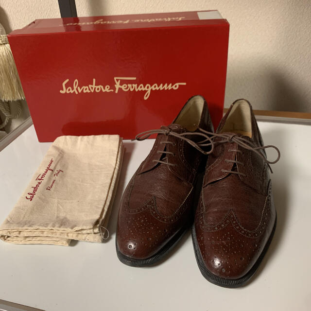 美品 Salvatore Ferragamo フェラガモ ドレスシューズ