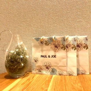 ポールアンドジョー(PAUL & JOE)のPAUL&JOE ショッパー 3枚(ショップ袋)