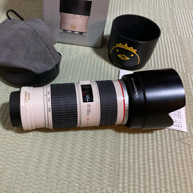 Canon(キヤノン)のCanon EF70-200mm F4L IS USM スマホ/家電/カメラのカメラ(レンズ(ズーム))の商品写真