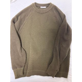 YASHIKI | Donten Knit (OLIVE)　20AW(ニット/セーター)