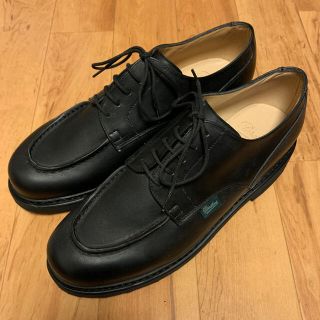 パラブーツ(Paraboot)の【美品】PARABOOTパラブーツCHAMBORDシャンボード黒サイズ8(スリッポン/モカシン)