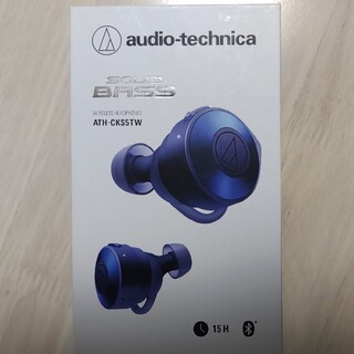 オーディオテクニカ(audio-technica)のaudio−technica ATH-CKS5TW BL(ヘッドフォン/イヤフォン)