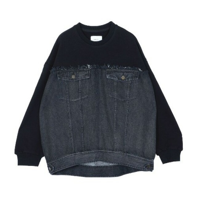 アメリヴィンテージ　DENIM SWEAT OVER TOP