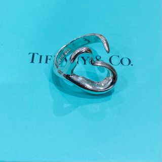 ティファニー(Tiffany & Co.)のティファニー　オープンハート　リング　10号(リング(指輪))