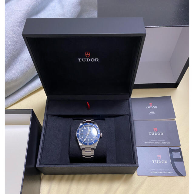 TUDOR チューダー  ブラックベイ58 ブルー　美品腕時計(アナログ)