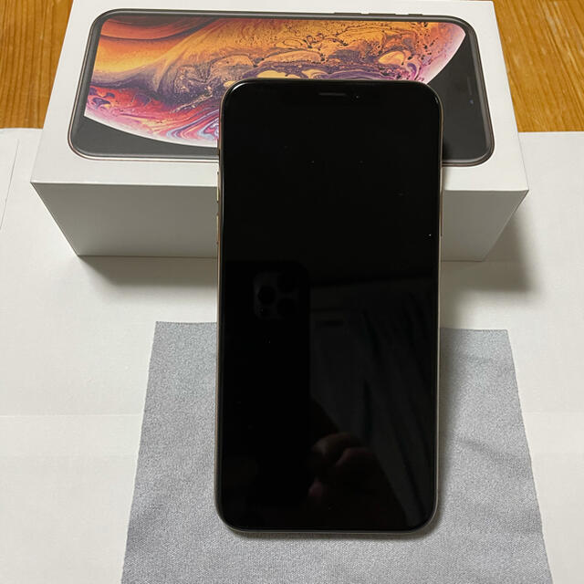 iPhone XS  64GB  ゴールド　SIMロック解除済