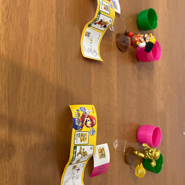 スーパーマリオチョコエッグ　ゴールドのみ エンタメ/ホビーのおもちゃ/ぬいぐるみ(キャラクターグッズ)の商品写真
