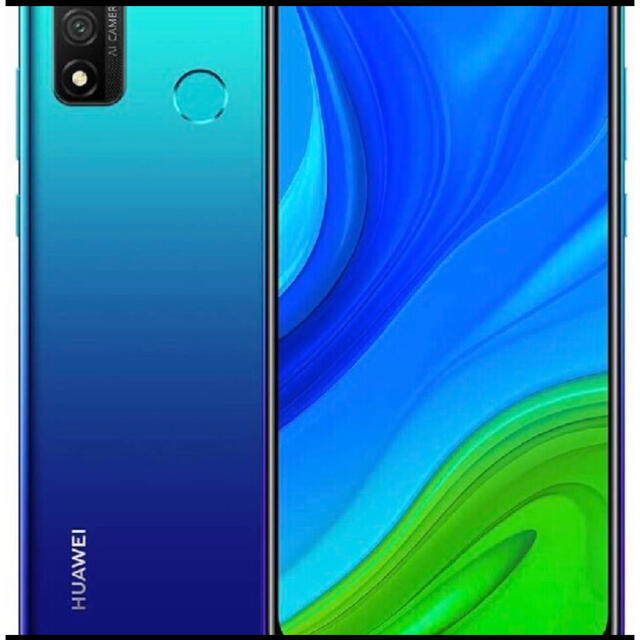 HUAWEI(ファーウェイ)のHUAWEI nova lite 3+オーロラブル ー128 GB SIMフリー スマホ/家電/カメラのスマートフォン/携帯電話(スマートフォン本体)の商品写真