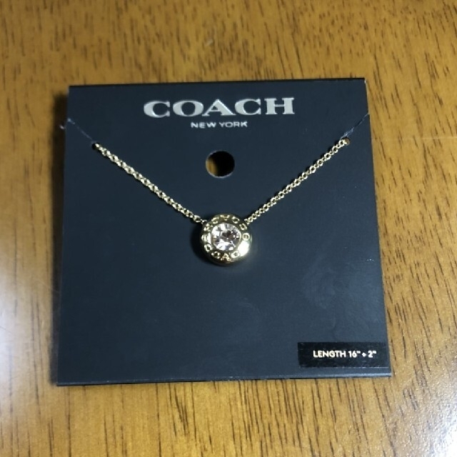 COACH(コーチ)のCOACH ネックレス 新品 レディースのアクセサリー(ネックレス)の商品写真