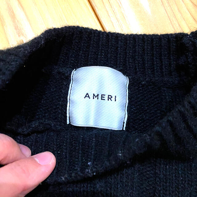 Ameri VINTAGE(アメリヴィンテージ)のＡＭＥＲＩ　袖スリットニット レディースのトップス(ニット/セーター)の商品写真