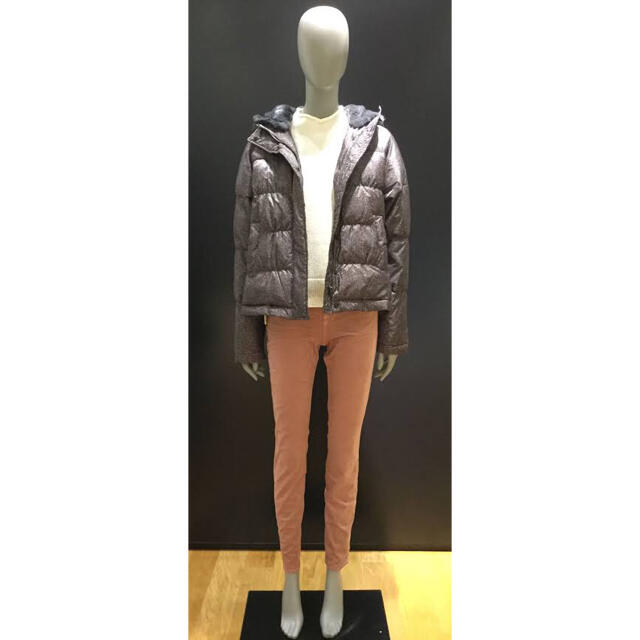 新品タグ 未着 Theoryセオリー TWEED.PUFFER/MAYU ダウン