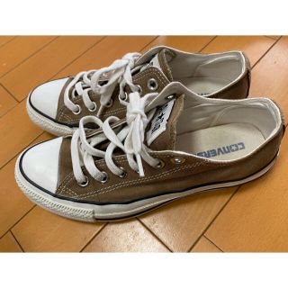 コンバース(CONVERSE)のコンバース　ブラウン　24cm(スニーカー)