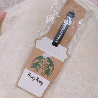 スターバックスコーヒー(Starbucks Coffee)の新品　スターバックス　スタバ　香港限定　Starbucks ネームタグ　旅行(旅行用品)