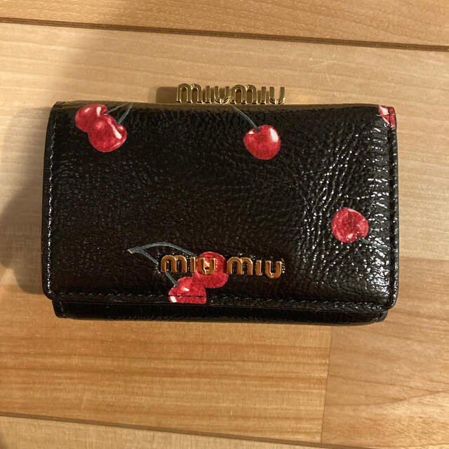 miumiu チェリーがま口サイフ????