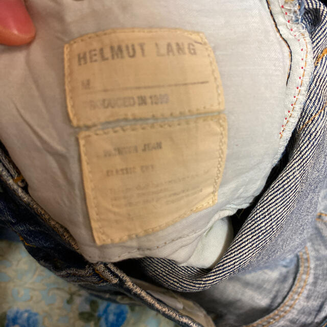HELMUT LANG(ヘルムートラング)のvintage helmut lang ペンキデニム　1998製 メンズのパンツ(デニム/ジーンズ)の商品写真