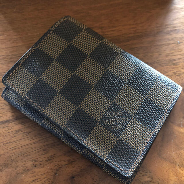 LOUIS VUITTON(ルイヴィトン)のルイヴィトン　ダミエ　名刺入れカードケース　美品 レディースのファッション小物(名刺入れ/定期入れ)の商品写真