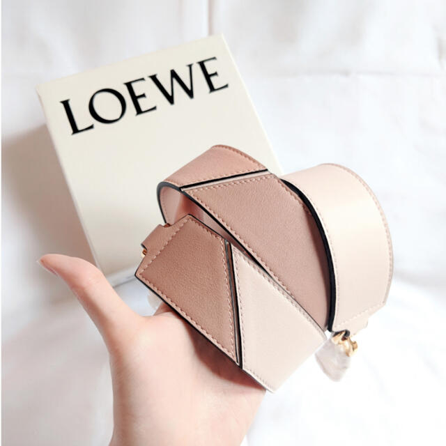 ダストバッグ購入専用【新品・完売色】LOEWE パズル ショルダーストラップ 単品 バイカラー