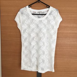 ザラ(ZARA)のレースTシャツ(Tシャツ(半袖/袖なし))