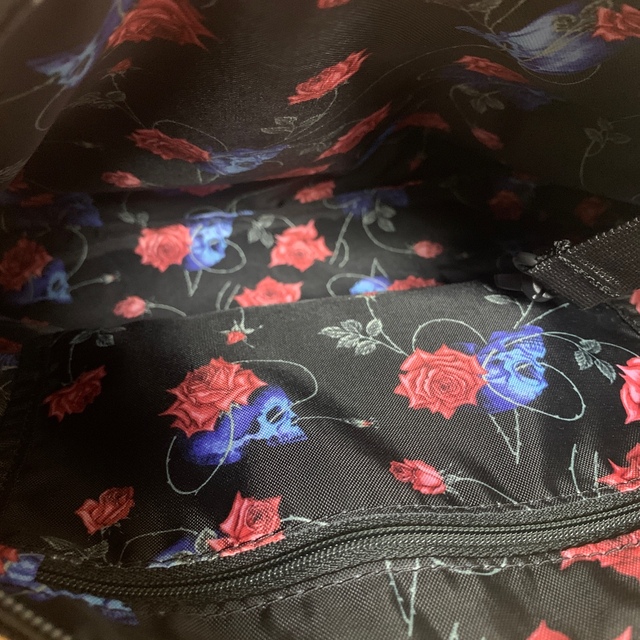 Yohji Yamamoto(ヨウジヤマモト)のヨウジヤマモト ニューエラ サコッシュ スカルローズ メンズのバッグ(ショルダーバッグ)の商品写真