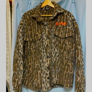 シュプリーム(Supreme)のselfmade leopard モヘア　シャツジャケット(ブルゾン)