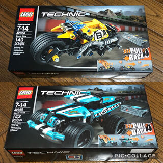 レゴ(Lego)のレゴ テクニック スタントバイク/トラック 2箱セット(模型/プラモデル)