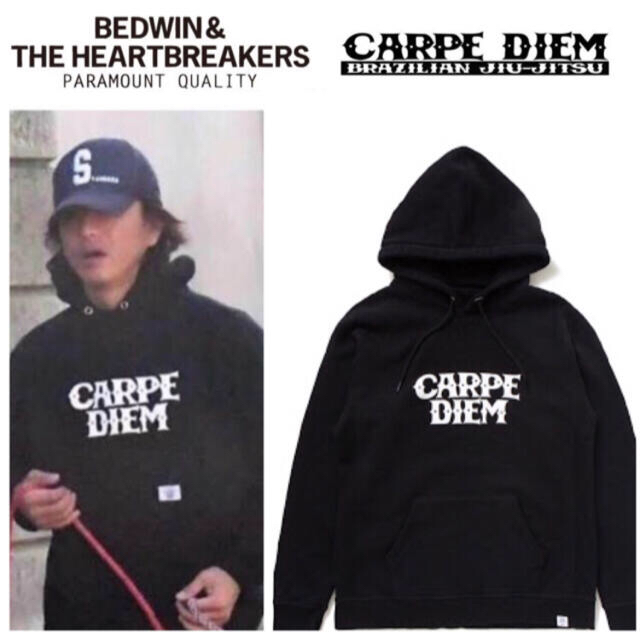 サイズ5 BEDWIN CARPE DIEM パーカー キムタク 木村拓哉着用